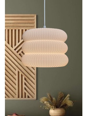 Allians Modern Mesh Sarkıt Avize, Yatak ve Oturma Odası Için Şık Aydınlatma