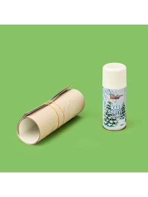 Matmel Home 8 Şablonlu Kar Spreyi - Beyaz - 150 ml