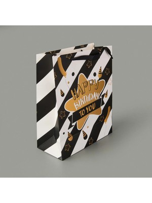 Matmel Casa Hediye Poşeti - Asorti - 32X26 cm