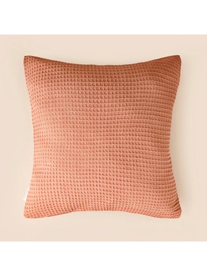 Matmel Soft Luma Kırlent Kılıfı - Kiremit - 45X45 cm