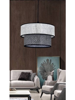 Allians Rattan 2 Katlı Pasta Sarkıt Avize, Çocuk ve Yatak Odası, Salon, Mutfak, Hola