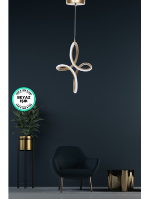 Allians Modern Ledli Hol Antre Oturma Odası Avizesi, Şık ve Aydınlatıcı Tasarım