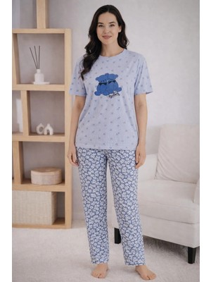 Pemilo Kadın 1905-6 Kısa Kol Oslo Pijama Takımı