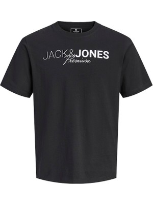 Jack & Jones Jack Jones Premium Yazı Baskılı Erkek Tişört 12298018
