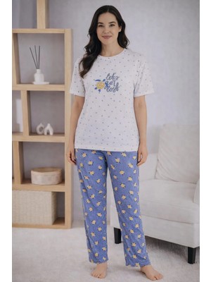 Pemilo Kadın 905-10 Kısa Kol Oslo Pijama Takımı