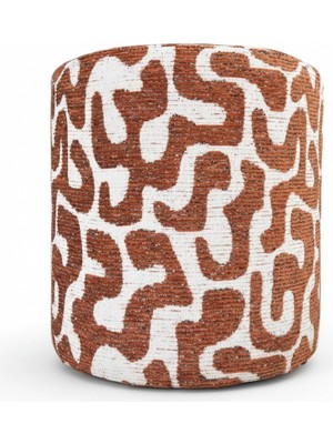 Elanora Home Dokusu ve Modern Tasarımıyla Her Ortama Uyum Sağlayan Çok Amaçlı Puf