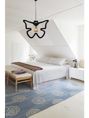 Allians Modern Rustik Tekli Avize, Çocuk Odası, Ofis ve Cafe Dekoru Için Ideal