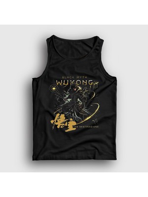Presmono Unisex Siyah Destined One Black Myth Wukong Atlet