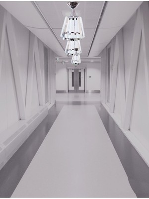 Allians Gümüş Renkli Tekli Plafonyer Tavan Avizesi, Modern ve Şık Tasarım