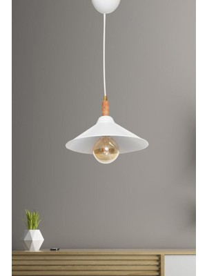 Dede Modern Beyaz Sarkıt Avize, Şık ve Şık Aydınlatma Çözümü