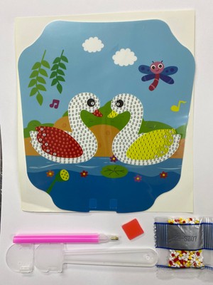 Elegantshop 5d Yapışan Boncuk Mozaik Tablo 15*15 cm SZ07