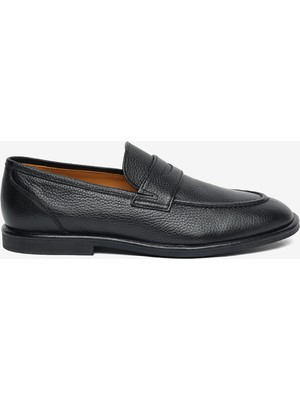 Greyder Erkek Siyah Hakiki Deri Ayakkabı 5Y1UA64707