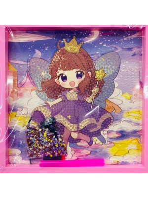 Elegantshop 5d Yapışan Boncuk Mozaik Tablo 20*20 cm MML820-17