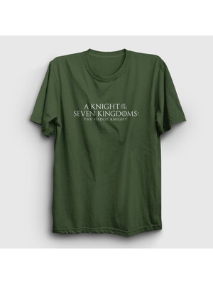 Presmono Unisex Haki Logo A Knight Of The Seven Kingdoms T-Shirt