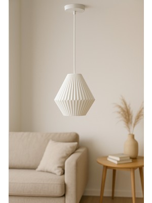 Allians Modern Sarkıt Avize, Beyaz, Salon, Yatak Odası, Yemek Odası Için Şık Aydınlatma