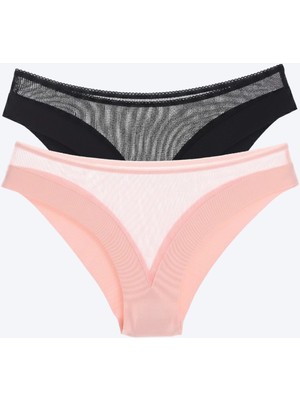 Segnante Pamuklu Kadın Bikini Külot 2'li Paket