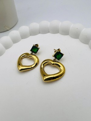 Badiva.co Zr Marka Çelik Küpe