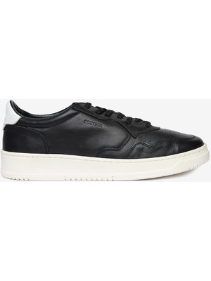 Greyder Erkek Siyah Hakiki Deri Sneaker  Ayakkabı 4Y1SA62609