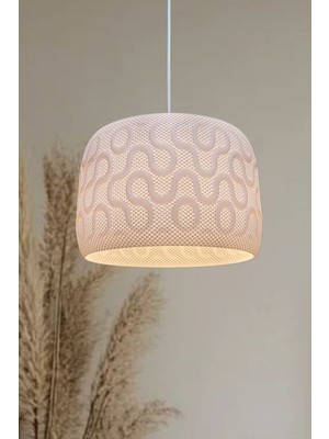 Allians Şık Mesh Dokulu Modern Sarkıt Avize, Pinterest Tarzı, Bioplastik Tasarım