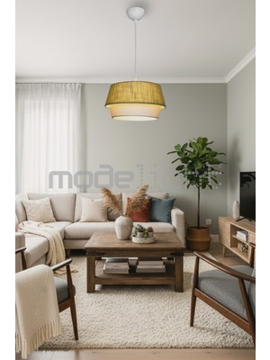 Allians Şık ve Modern Melena Tekli Kumaş Sarkıt Dekoratif Aksesuar