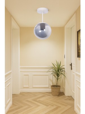 Allians Modern Camlı Tavan Avize, Şık ve Zarif Aydınlatma Çözümü