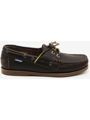 Greyder Erkek Kahverengi Hakiki Deri Marine Ayakkabı 5Y1CA67630