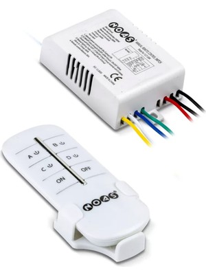 Allians YL27-1004 4X1000W 4 Kanallı Avize Uzaktan Kumanda