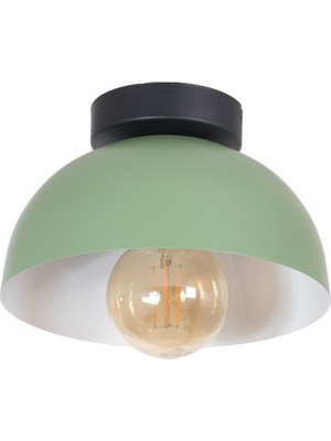 Allians Yeşil Metal Avize, Modern Tasarım, Cafe, Mutfak, Hol ve Salon Için Işıklandırma