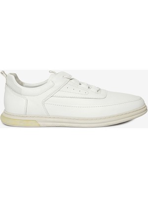 Greyder Erkek Beyaz Hakiki Deri Casual Ayakkabı 4Y1CA62640