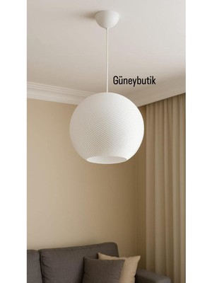 Allians Şık Spiral Desenli Sarkıt Avize, Modern ve Zarif Aydınlatma̧