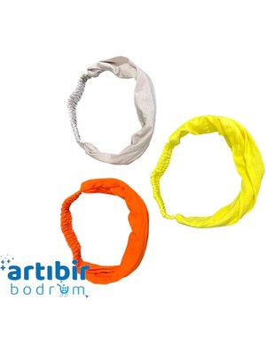 Lastikli Penye Bandana Seti Paraşüt Model