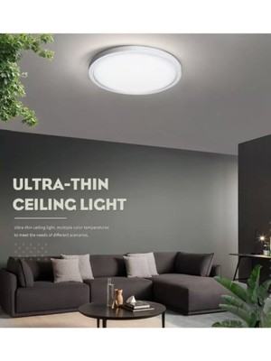 Allians Yuvarlak Tavan Aydınlatma LED Lamba 6500K Beyaz Işık Ürün Başlığı