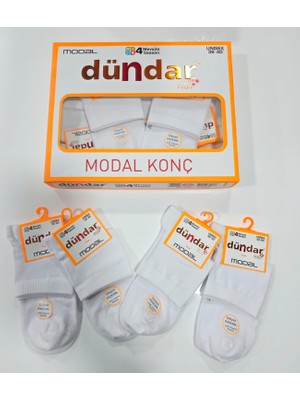 Dündar Unısex Modal Konç Patik 12 Li Kutu