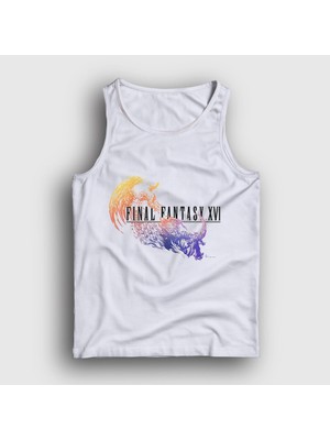 Presmono Unisex Beyaz Logo Final Fantasy Xvı Atlet