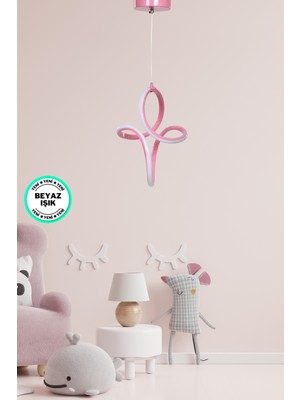 Allians Modern Beyaz Işıklı Hol ve Antre LED Avize, Şık ve Zarif Tasarım