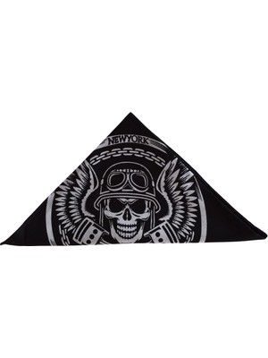 Bandana Motorcu Model Siyah
