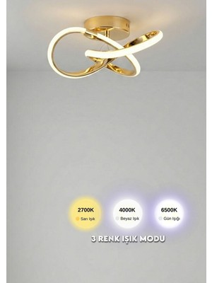 Allians Renkli Sarkıt LED Avize, Modern ve Şık Tasarım, Zarif Aydınlatma Parçası