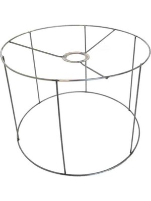 Allians Şeffaf Telli Abajur Avize, 20 cm Çap ve Yükseklik, Şık Dekorasyon Aksesuarı