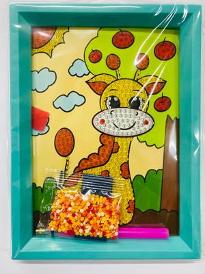 Elegantshop 5d Yapışan Boncuk Mozaik Tablo 13*18 cm CY8501-82