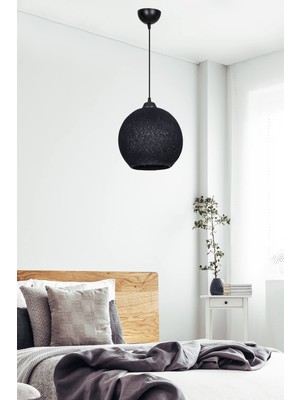 Allians Modern Siyah Sarkıt Aydınlatma, Şık ve Şık Tasarım