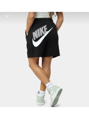 Nike Sportswear High-Rise Fleece Dance Yüksek Belli Siyah Kadın Şort DV0334-010