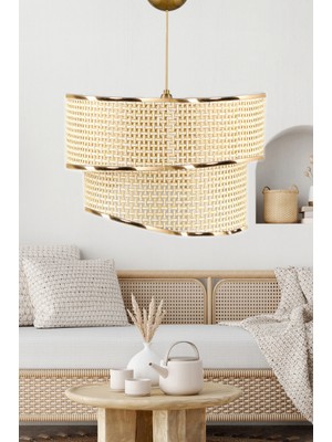 Allians Şeritli Hazeran Sarkıt Avize, Modern ve Şık Aydınlatma Çözümü