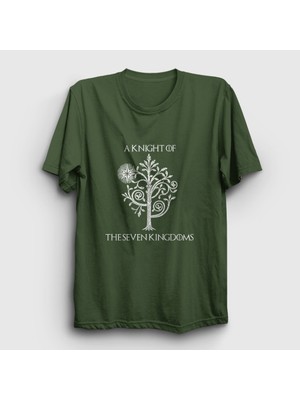 Presmono Unisex Haki Tree A Knight Of The Seven Kingdoms T-Shirt