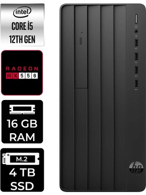 Hp Pro Tower 290 G9 Intel Core I5 12500 16GB 4tb SSD RX550/4GB W11H Masaüstü Bilgisayar & Per4 USB Bellek B70VDATPN368