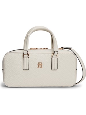Tommy Hilfiger Th Daıly Crossover Mono Kadın Bej Çanta - AW0AW18415