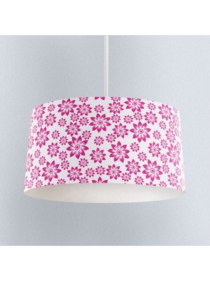 Allians Pembe Çiçek Desenli Şık Avize BMAV-1098, Zarif ve Modern Aydınlatma
