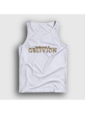 Presmono Unisex Beyaz Logo The Elder Scrolls Iv Oblivion Atlet