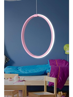 Allians Pembe Tekli Sarkıt LED Günışığı, Salon, Mutfak ve Oda Için Parlak Aydınlatma