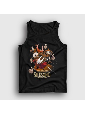 Presmono Unisex Siyah Poster Hollow Knight Silksong Atlet