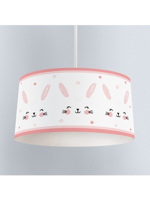 Allians Sevimli Tavşan Desenli Çocuk Odası Sarkıt Avize, Şık ve Eğlenceli Aydınlatma